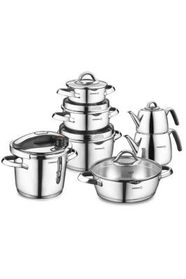 A1767 Vertex 15 Parça Hiper Set Siyah Korkmaz