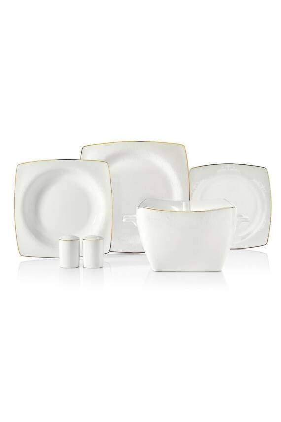 A8433 Bone Sel.60 P Yemek Takımı (KARE) - 2