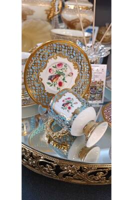 ACAR ASTOEİA PORSELEN 6 KİŞİLİK KAHVE FİNCAN TAKIMI - 4