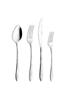 Akasya 24 Parça 6 Kişilik Kutulu Çatal Kaşık Bıçak Takımı - 4