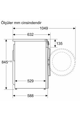 Cga242z0tr Çamaşır Makinesi-1200 Dev-9 Kg - 5