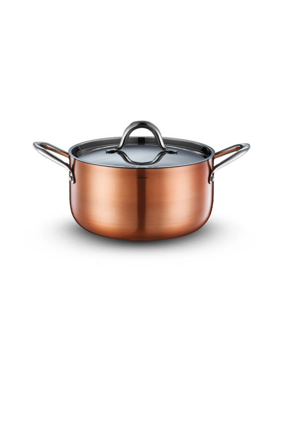 Copperfield 28 Cm Yanmaz Yapışmaz Indüksiyonlu Seramik Derin Tencere - 1