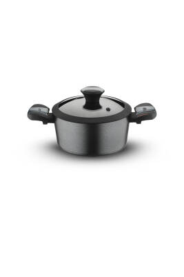 Diamond 28 Cm Yanmaz Yapışmaz Elmas Kaplama Derin Tencere