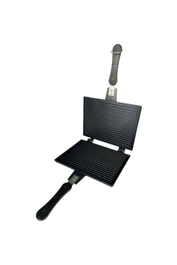 Diamond Tost Grill Maxi Boy Yanmaz Yapışmaz Ocak Üstü Tost Makinesi - 5