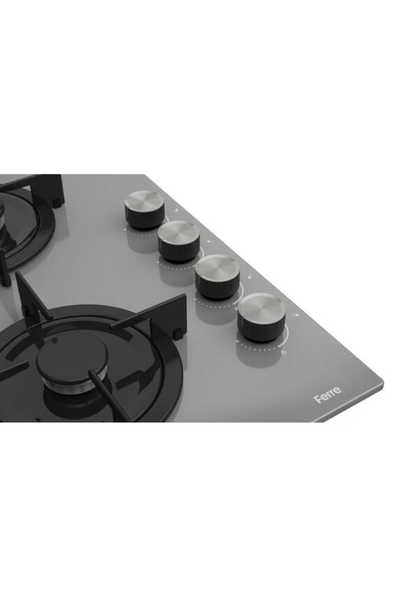 Flowart Lumora Plus Gri 3lü Ankastre Set ( QBL63CPR-CS208-D079 ) - 6