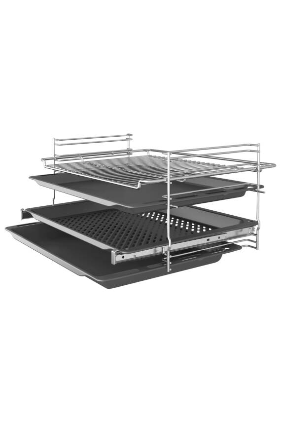 Frma356g 66 Lt 12 Programlı Platin Gri Ankastre Fırın - 5