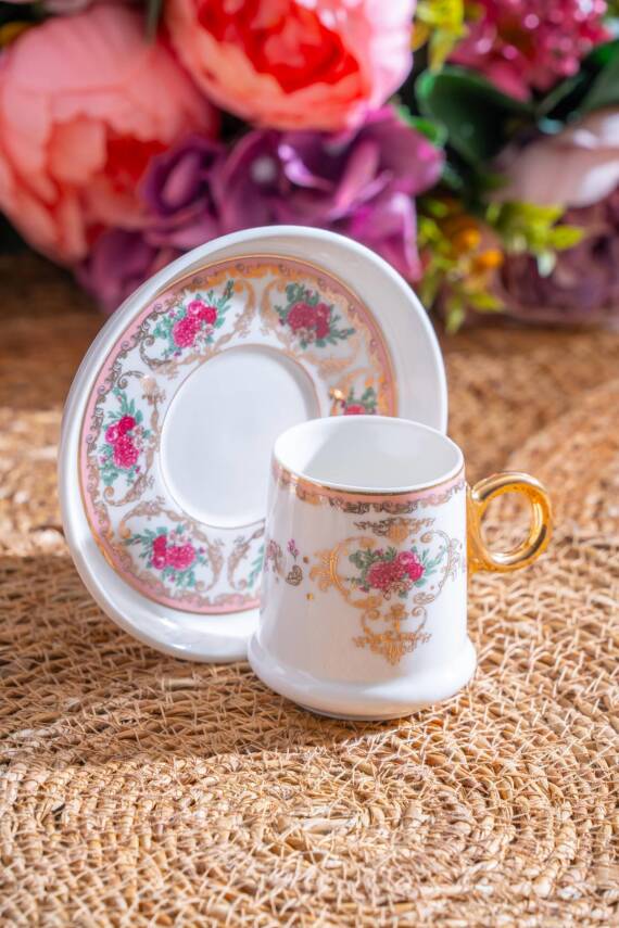 Lenora 6 Kişilik Kahve Fincanı Takımı - 90 ml - 1