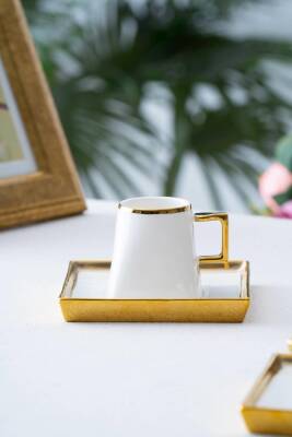 Nova 6 Kişilik Kahve Fincanı Takımı - 90 ml - 3