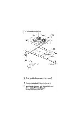 OE36P9P10D Gazlı Ankastre Ocak - 6