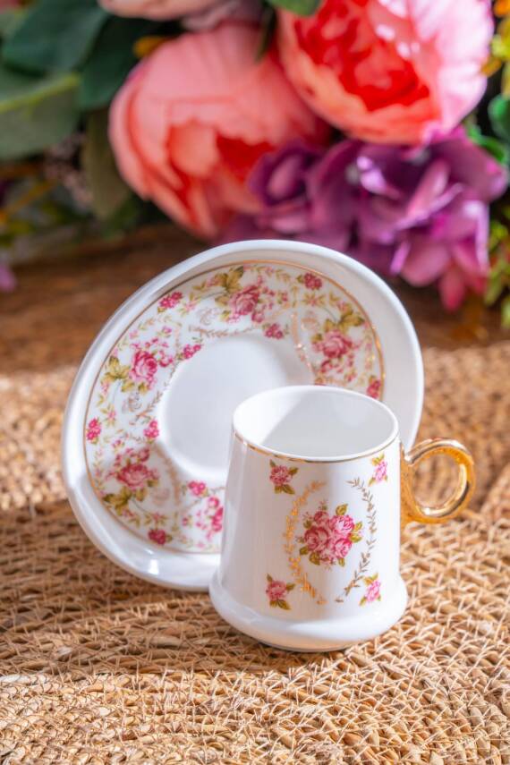 Orleans 6 Kişilik Kahve Fincanı Takımı - 90 ml - 1