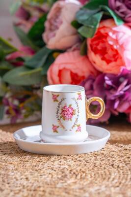 Orleans 6 Kişilik Kahve Fincanı Takımı - 90 ml - 3