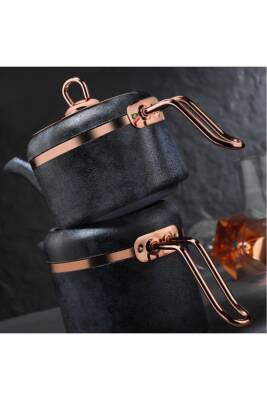 Royal Stone Çaydanlık Takımı Antrasit Bakır Rsa-02tl - 2