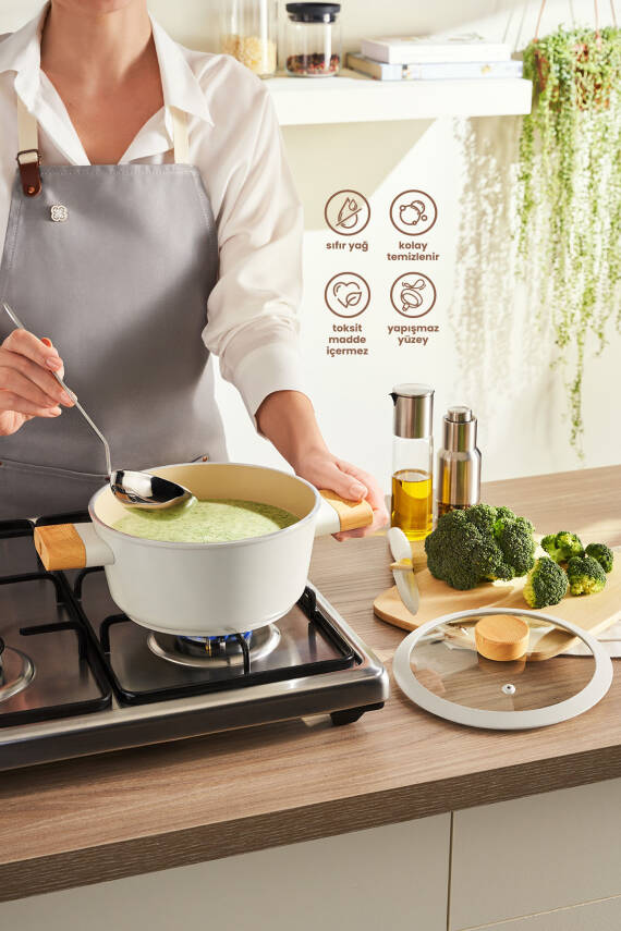 Swıss Crystal 20 Cm Derin Tencere  1094518 - 1