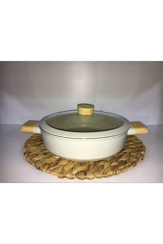 Swiss Crystal Karnıyarık Tencere 26 cm Creamy - 1