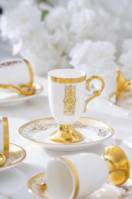 Velelya 6 Kişilik Kahve Fincanı Takımı